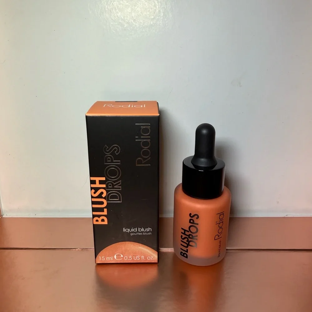 RODIAL Blush Drops Liquid Blush $55 MSRP *Apricot Sorbet* Full Size! BNIB!
